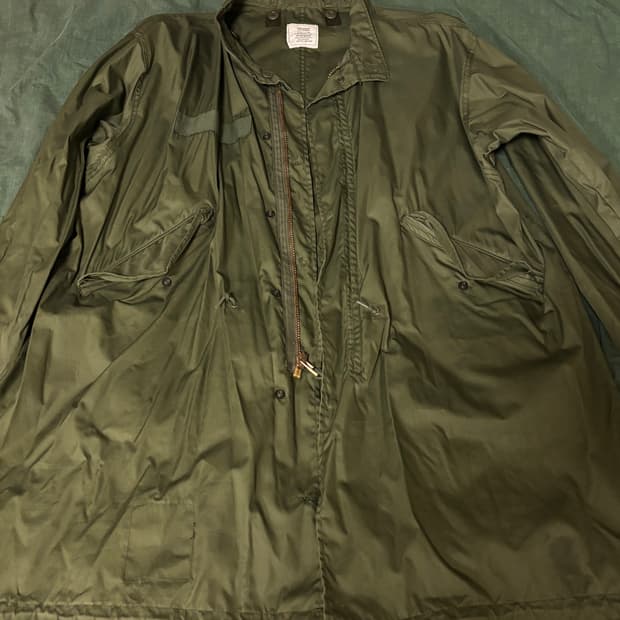 오리지날 미군 피쉬테일 개파카 m65