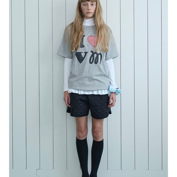 바니쉬먼트 퀄팅 도트 숏팬츠