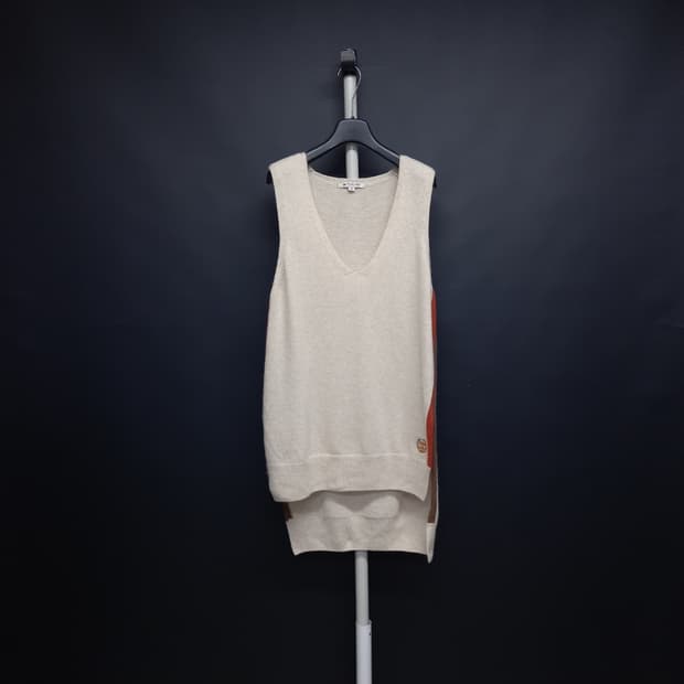 써스데이아일랜드 춘추동 언발 롱 니트 베스트 66