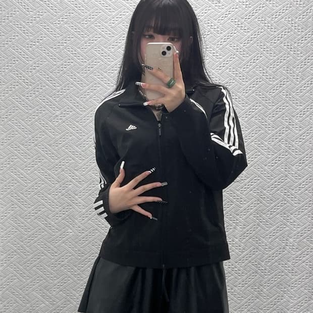 아디다스 올드스쿨 캐주얼 빈티지 바람막이 자켓 95 C10171