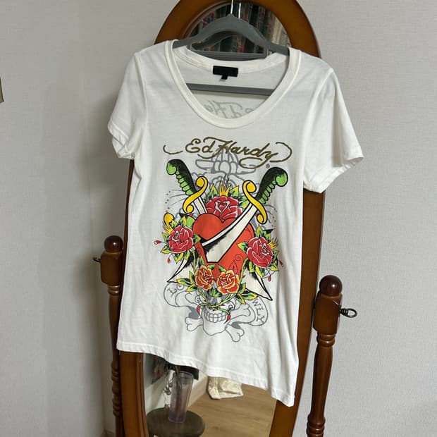 Ed hardy 에드하디 펑크 반팔티