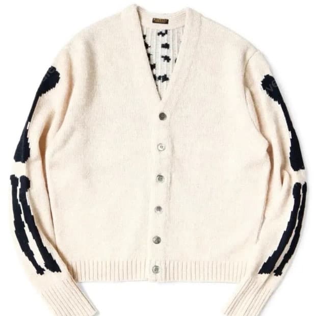 캐피탈 본 가디건 키나리 크림 택 새제품