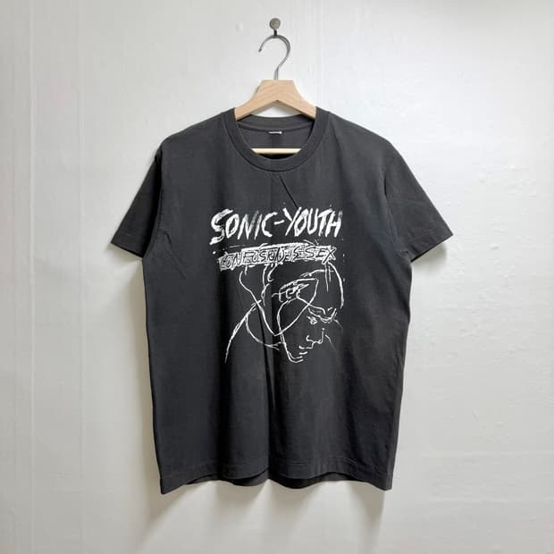 빈티지 90s Sonic Youth 티셔츠
