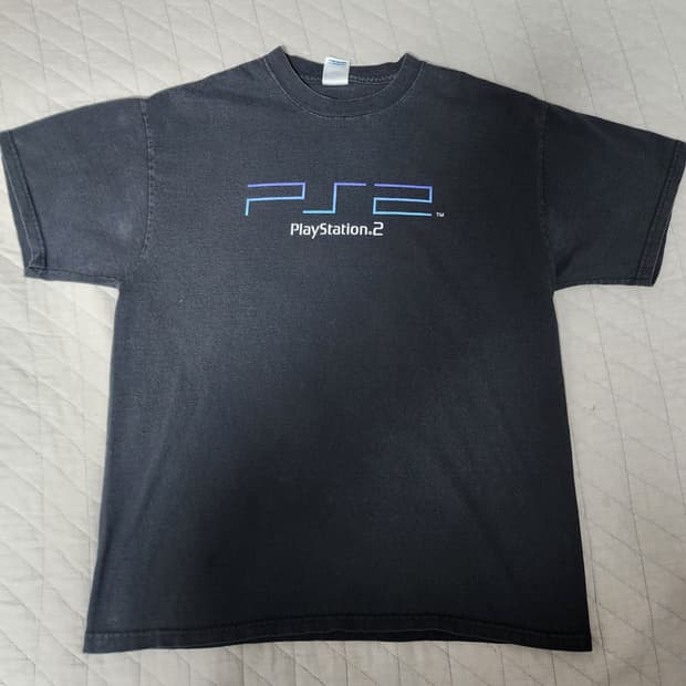 [L] 00s 플레이스테이션2 PS2 프로모 빈티지 티셔츠