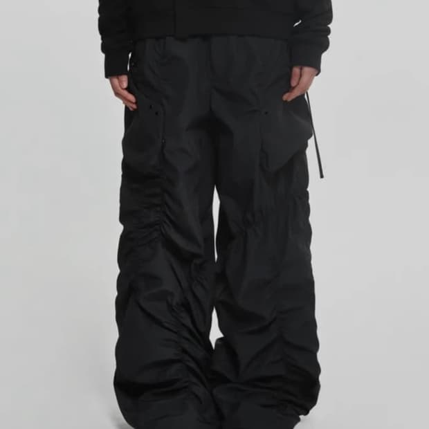 SMOCKING CONVEX PANTS나체 스모킹 셔링 팬츠 0사이즈