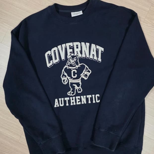 커버낫 맨투맨 네이비 105 XL