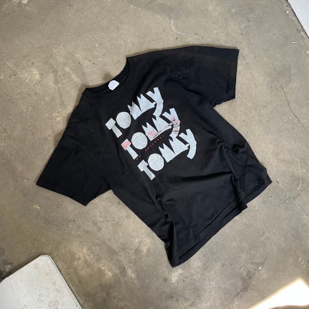 1993 The who tour Tommy 티셔츠