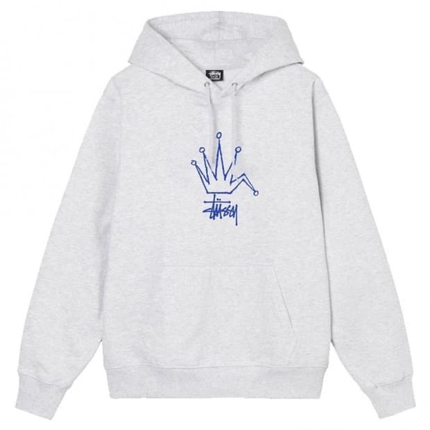 스투시 Stussy Broken crown hooie 후드 xl