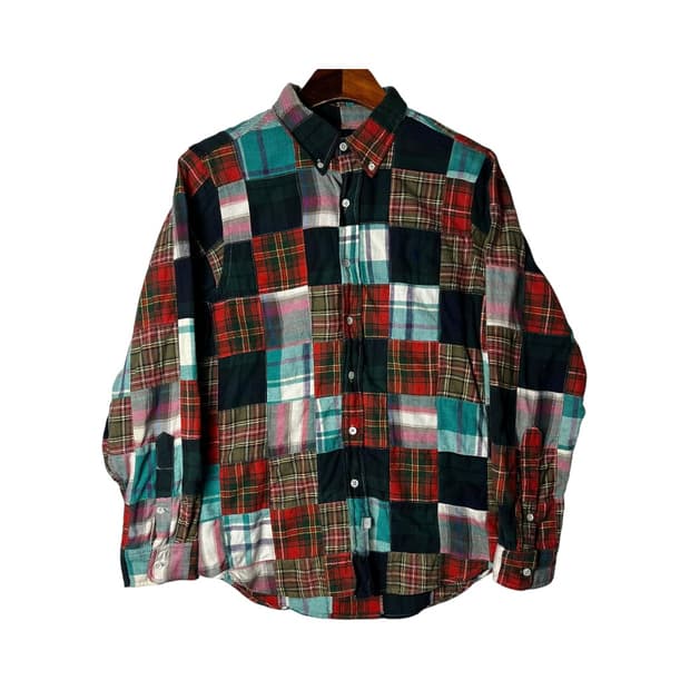 [Polo] 폴로랄프로렌 마드라스 패치워크 셔츠