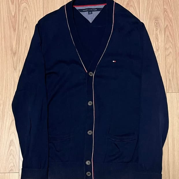 타미힐피거 네이비 가디건 95