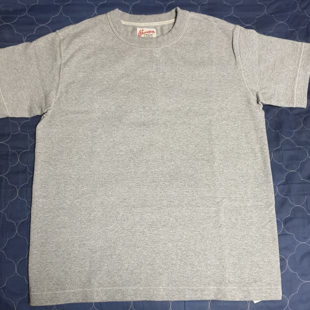 브론슨 튜블러 10.5oz 스펀코튼 루프힐 반팔티 헤더그레이 (S)