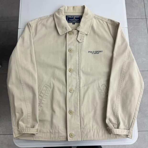 폴로스포츠 코튼 자켓 