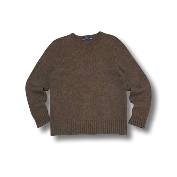 [M] 폴로 랄프로렌 브라운 울 앙고라 니트 스웨터