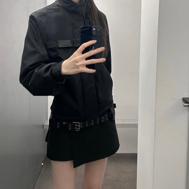 혜인서 바이커 자켓 블랙 구합니다