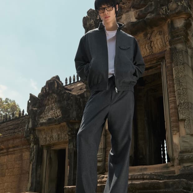 [새상품] STU 울 스트라이프 플레어 슬랙스 팬츠 / S