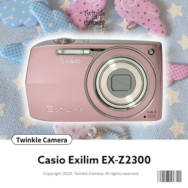 (아일릿모카🪽) Casio Exilim 카시오 엑슬림 EX-Z2300