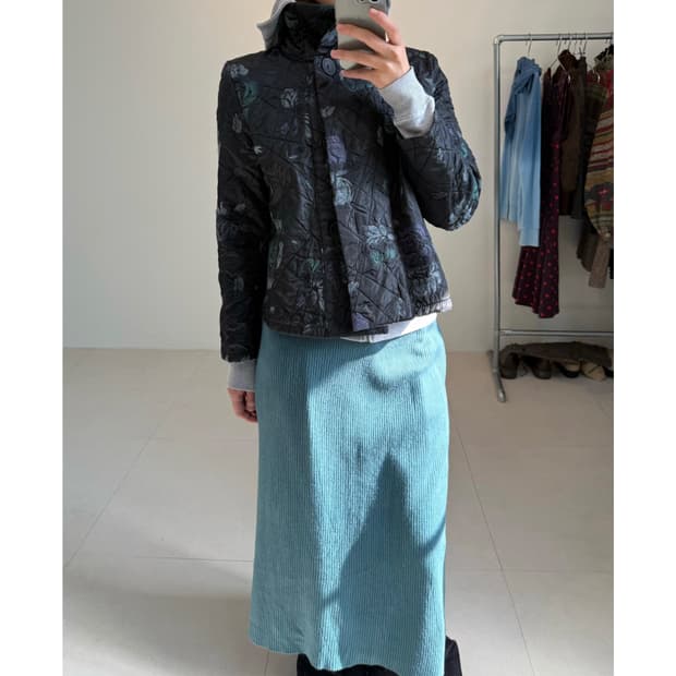 빈티지 패디드 이너자켓