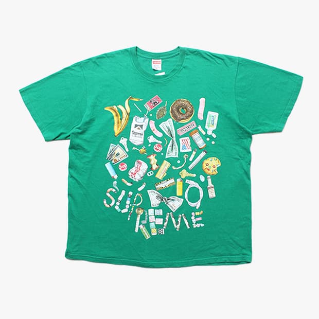  SUPREME "Green T-Shirts"
