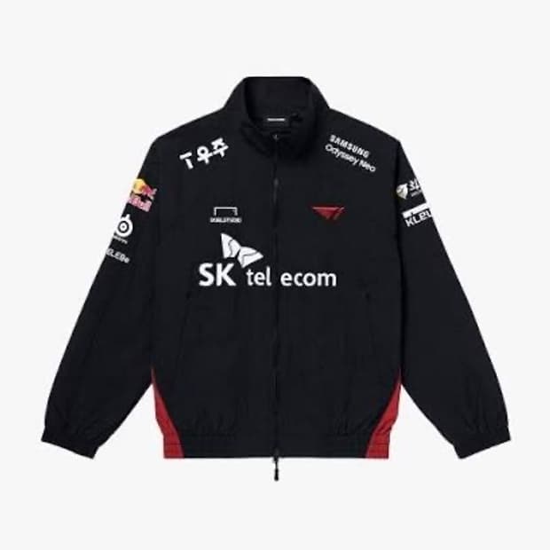 T1 COLOR BLOCKED TRACK JACKET-NO MARKING