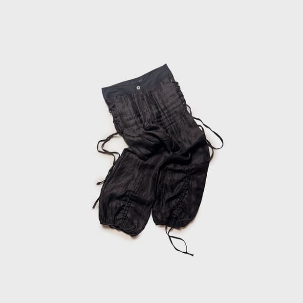 스트링 레이스업 팬츠