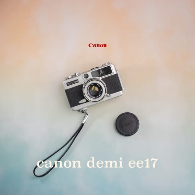 캐논의 하프카메라 demi ee17 (전체분해 오버홀/보증기간 6개월)
