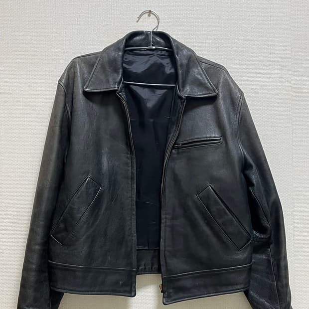 빈티지 폴 스미스 가죽 자켓
