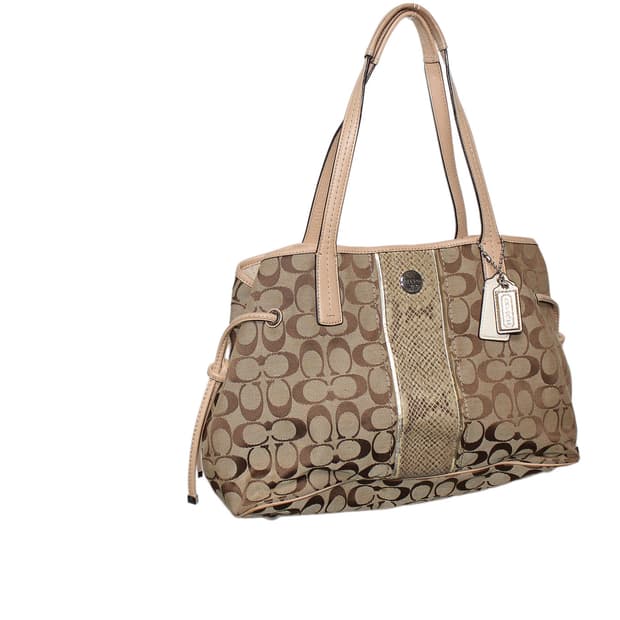 2000s Y2K COACH 코치 파이톤 토트백