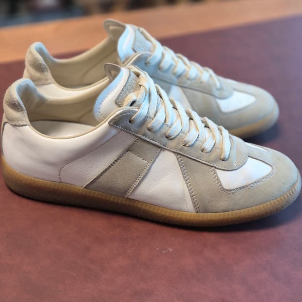 실착용3회 250-255(39)정품 메종마르지엘라독일군 