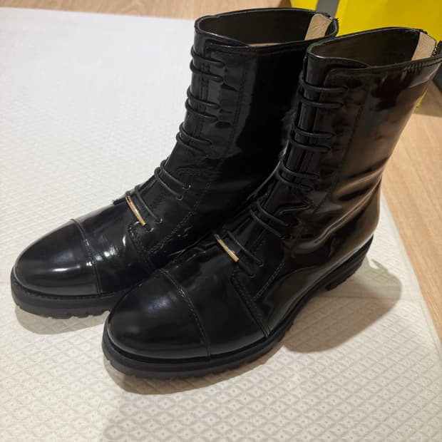 미사용)지미추 에나멜부츠 