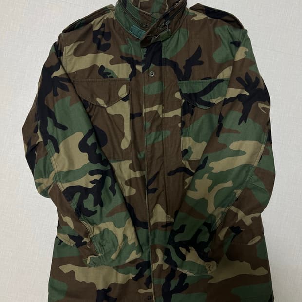 M65 우드랜드 카모 필드자켓 Small-Long