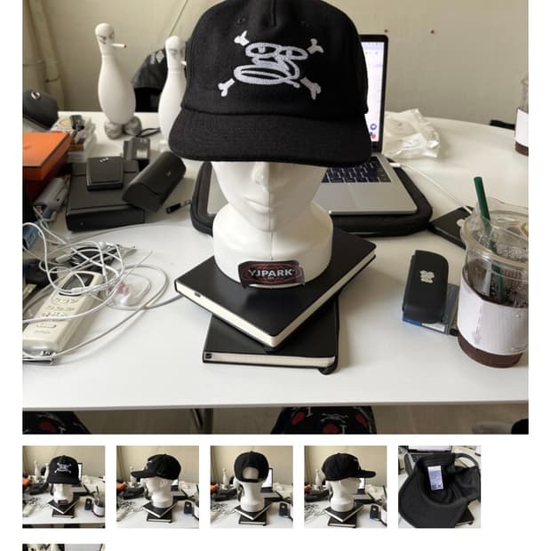 보이롱페이스 모자 BLF logo wool cap