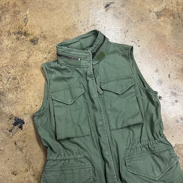 [정품/S] 데님앤서플라이 랄프로렌 야상 조끼 b17