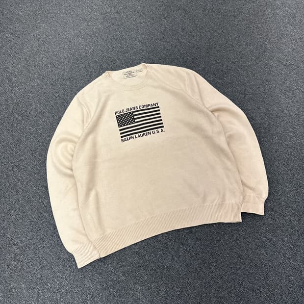 L) 폴로 진스 성조기 니트 스웨터