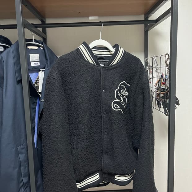 스투시 카센티노 울 바시티 자켓 XL