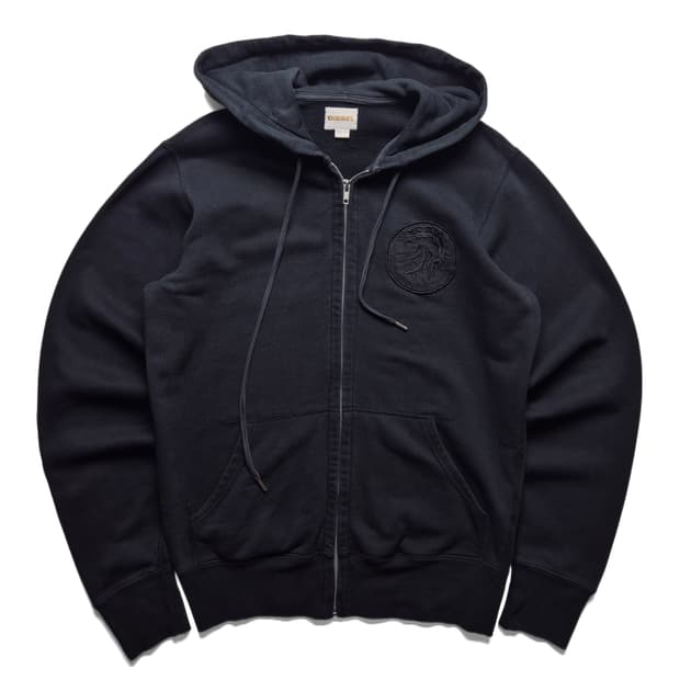 [S] 디젤 패치로고 후드집업