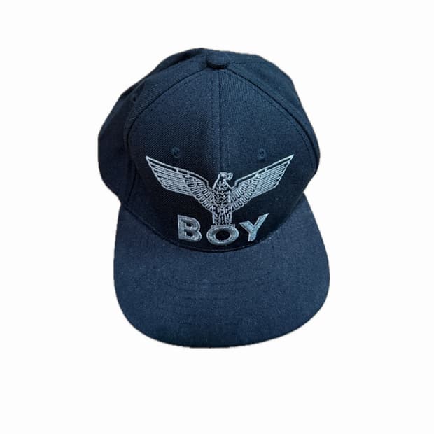 Boylondon 보이런던 로고 블랙 스냅백