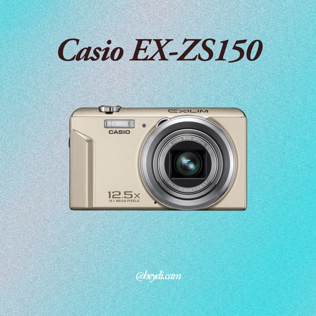 (입문용 1등) 카시오 EX-ZS150 골드 (Casio EX-ZS150