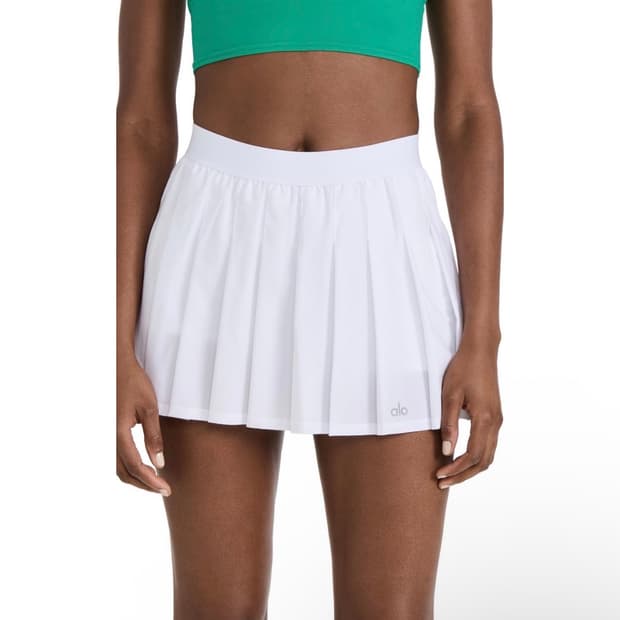 알로 테니스 스커트 하양 S