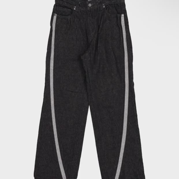 애드오프 청 데님팬츠