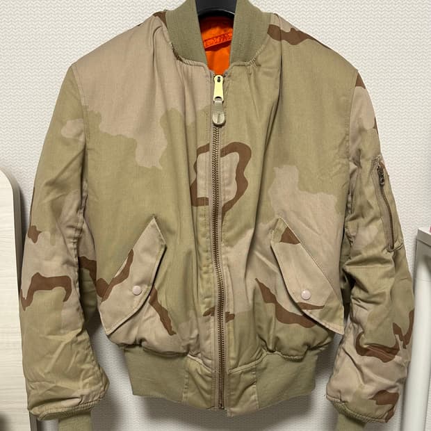 [L] 90s 알파인더스트리 데저트 카모 ma-1