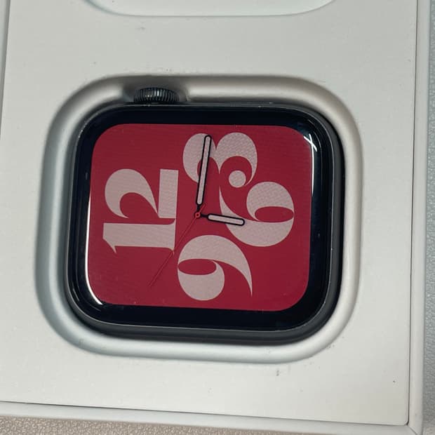 애플워치 se 44mm 스페이스 그레이 알루미늄 GPS