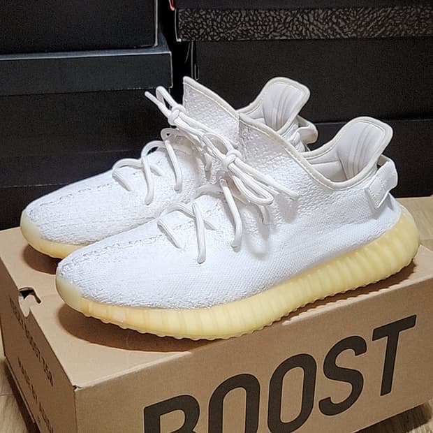 아디다스 280 이지부스트 크림화이트