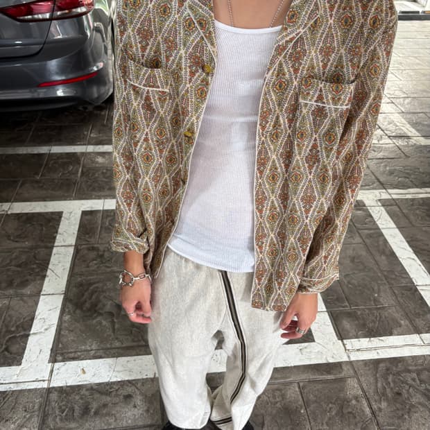 솔로이스트 23ss 사선지퍼 스웻 팬츠