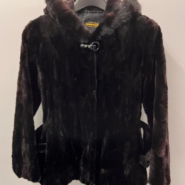 WORLD FUR collection 밍크 후드 자켓 77