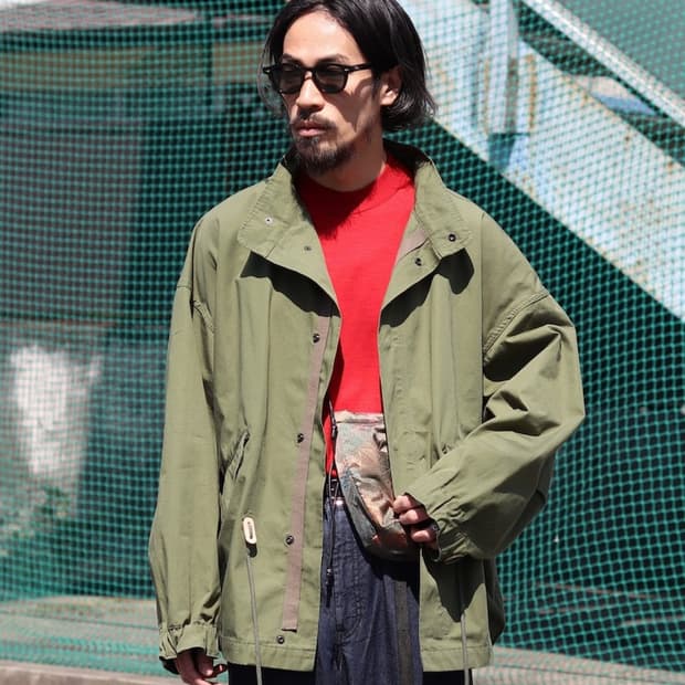 마카웨어 숏 모즈 오가닉코튼 자켓