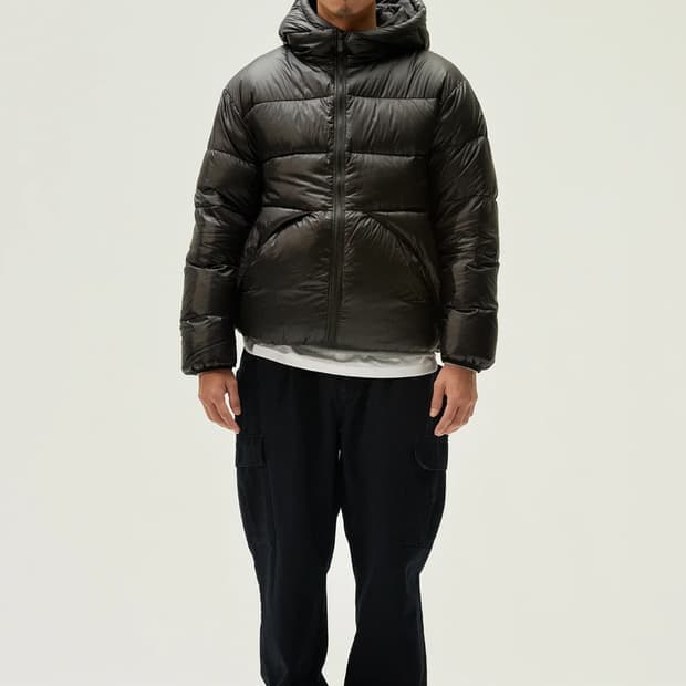 퍼스트다운 DOWN PARKA NYLON TAFFETA