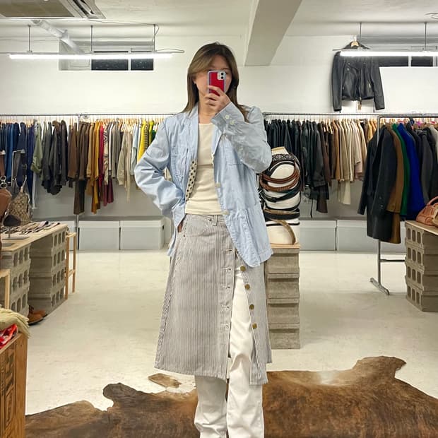 JUNYA WATANABE stripe blazer