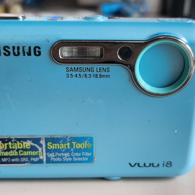 SAMSUNG VLUU i8 빈티지 레트로 디지털카메라