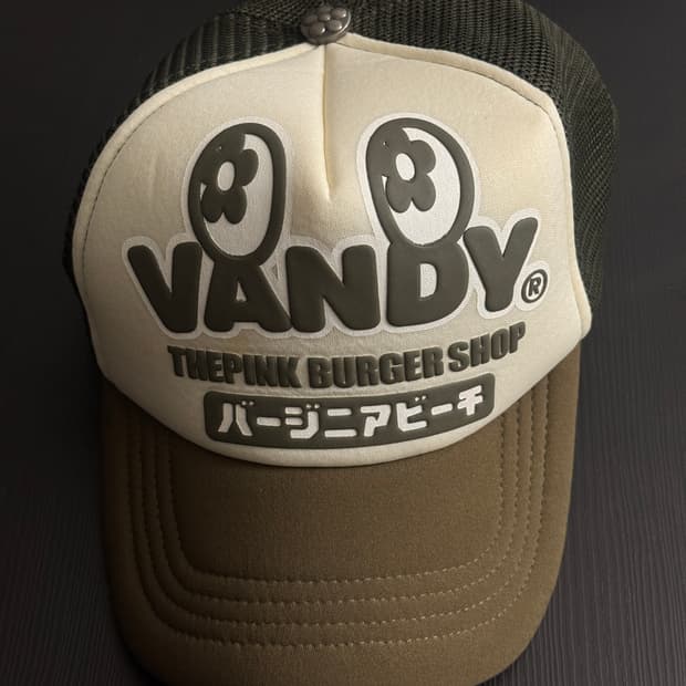 반디더핑크 볼캡 카키