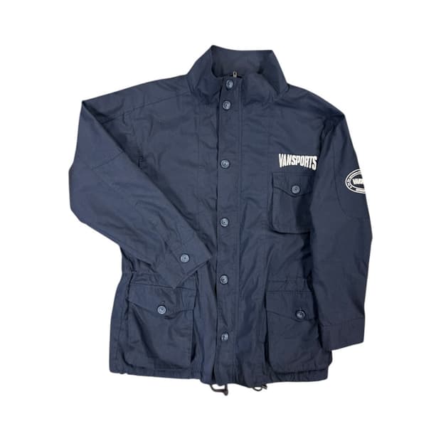 OS) 반스포츠 네이비 버튼업 사파리 자켓 OJ-040